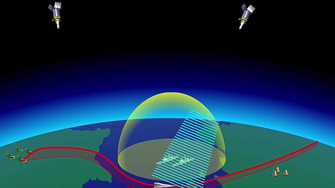 Компьютерная демонстрация ракетного комплекса "Авангард"