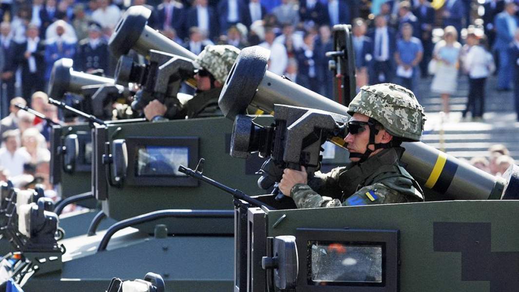 Военный парад в Киеве в День независимости Украины