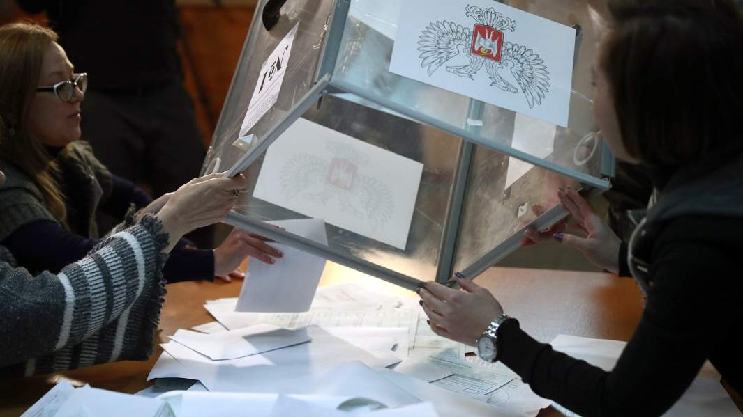 Подсчет голосов после выборов