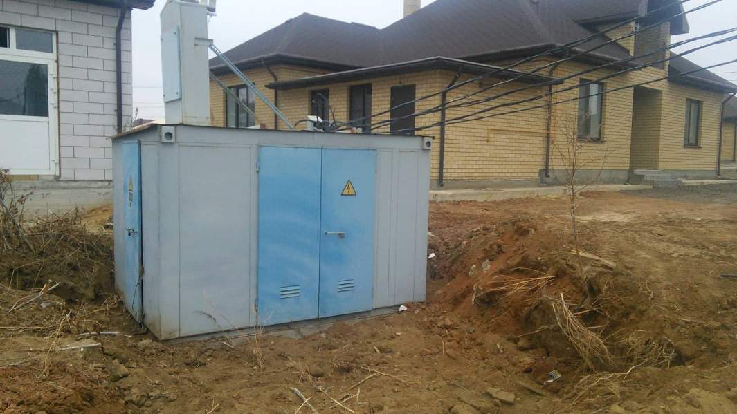 Электроподстанция выполненная с нарушениями 