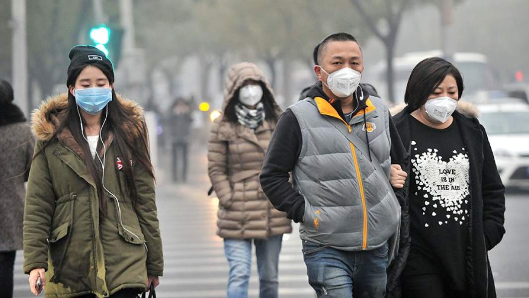 Пекин, воздух, загрязнение
