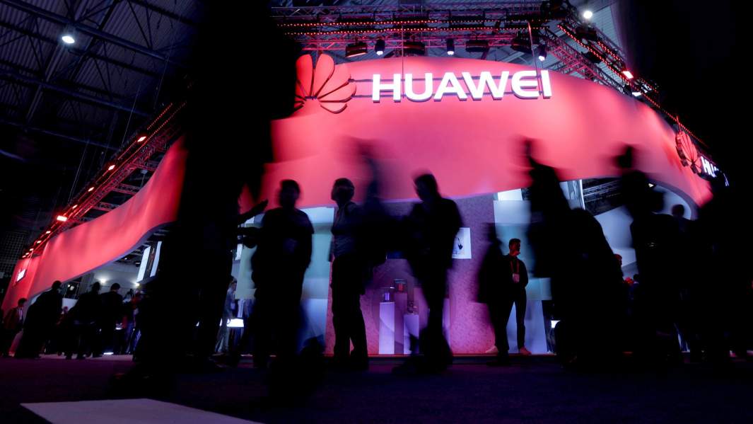 Стенда Huawei на конгрессе Mobile World