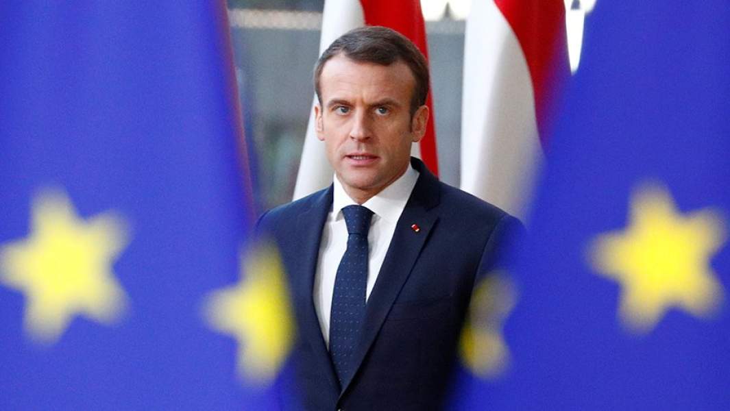 Президент Франции Эммануэль Макрон на саммите ЕС в Брюсселе. 13 декабря 2018 года