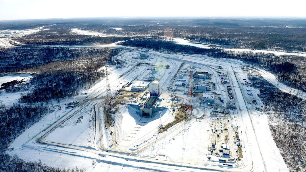 Стартовый комплекс космодрома Восточный