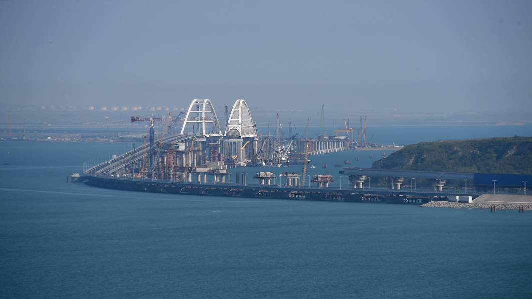 Строительство Крымского моста