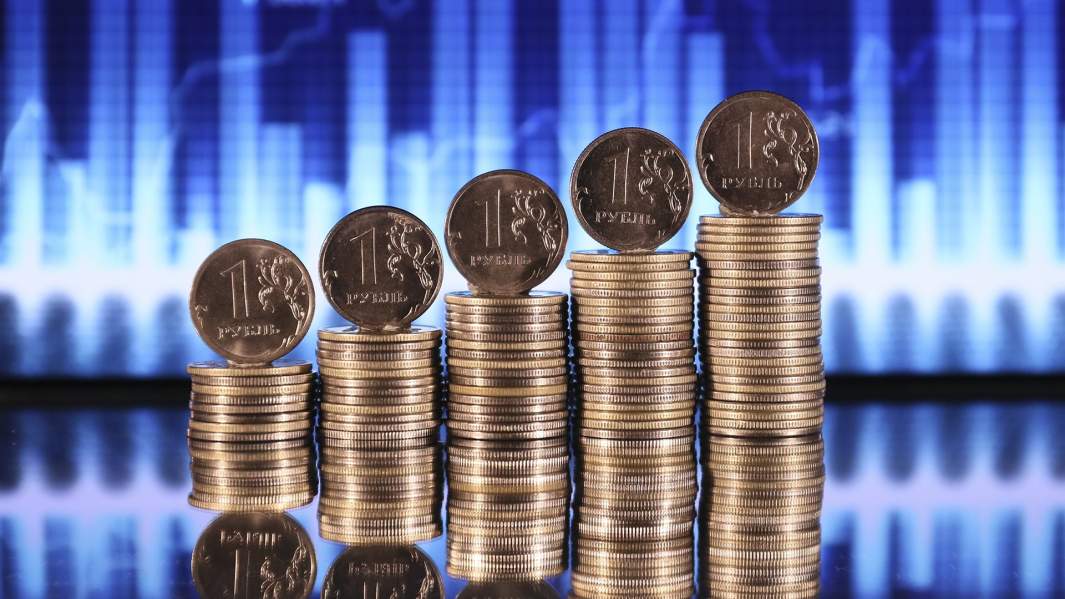рубли график