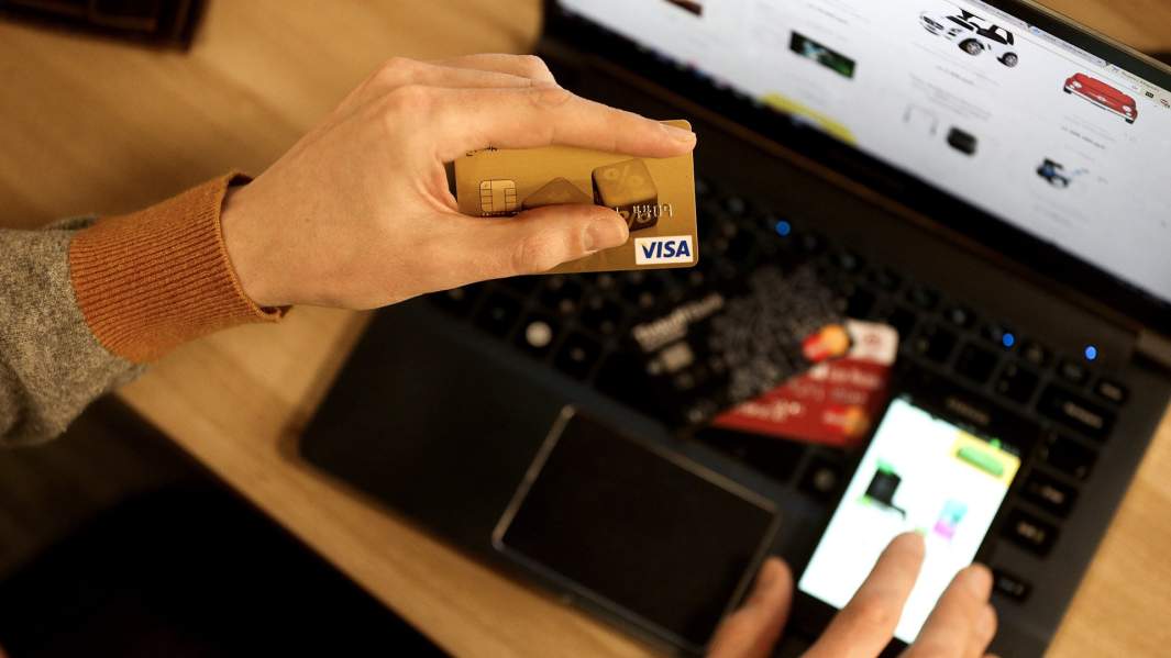 онлайн магазин, банковские карты