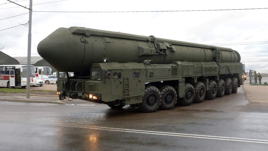 Транспортно-пусковой контейнер комплекса "Ярс"