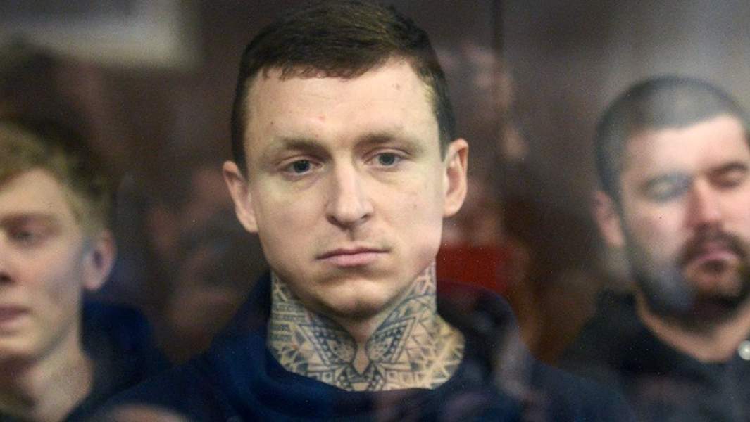 Павел Мамаев, обвиняемый в хулиганстве по предварительному сговору, в Тверском суде во время рассмотрения ходатайства следствия о продлении ареста до 8 февраля