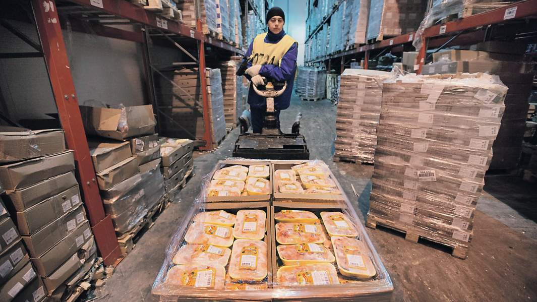 грузчик на складе