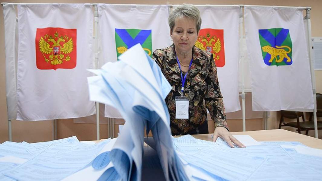 Подсчет голосов на избирательном участке