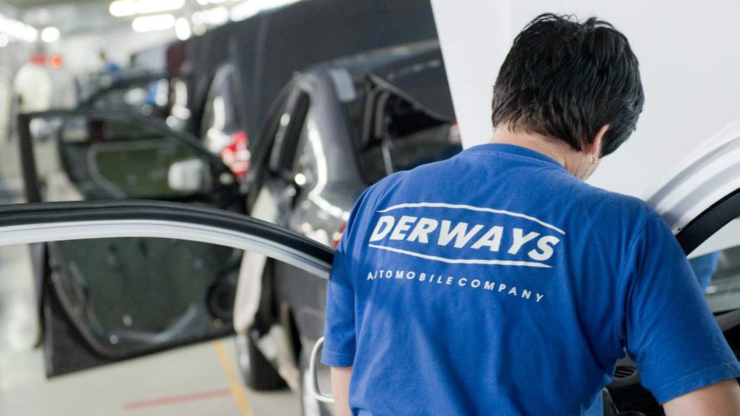 Во время сборки автомобилей на заводе автомобильной компании Derways