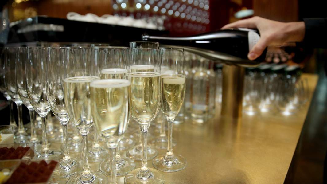 шампанское бутылки