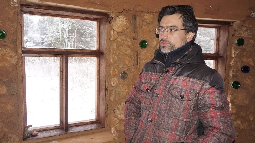 Новый дом Сергея на стадии строительства