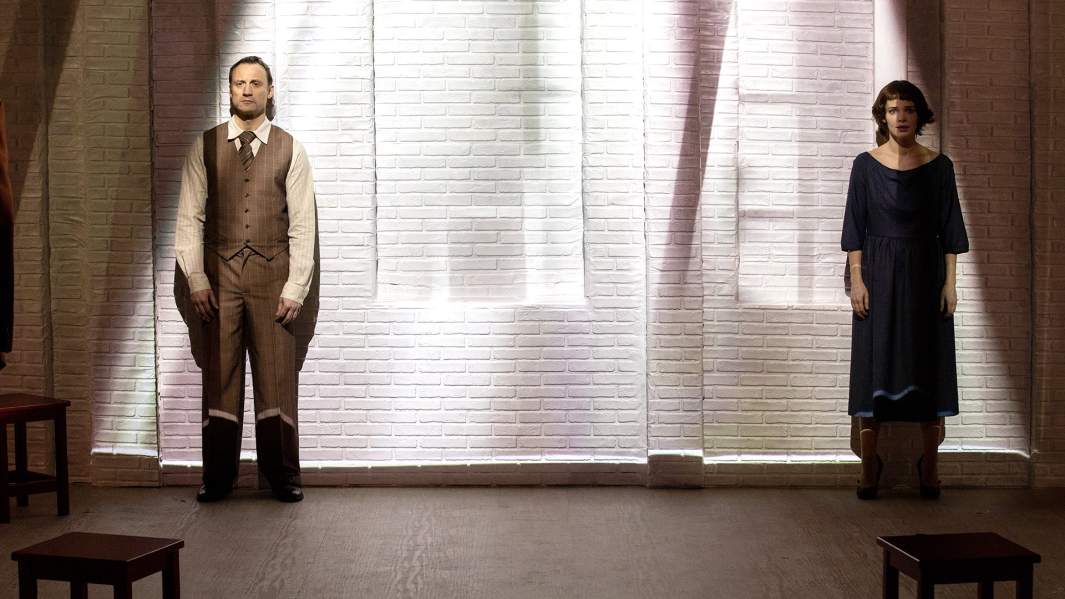 Елизавета Боярская и Анатолий Белый в спектакле «1926»