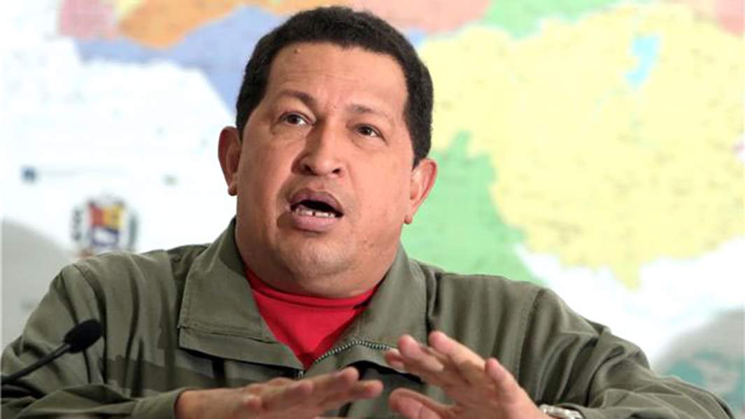 Уго Чавес — венесуэльский государственный и политический деятель, экс-президент Венесуэлы, предшественник Николаса Мадуро