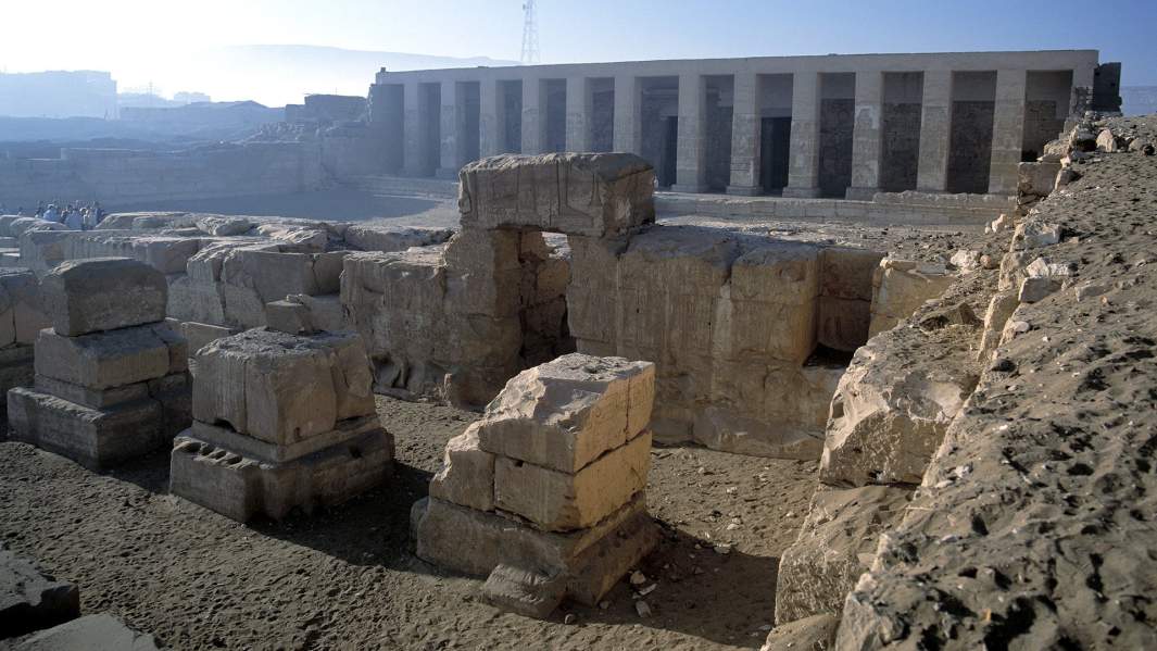 Храм Сетос в Абидосе, Египет