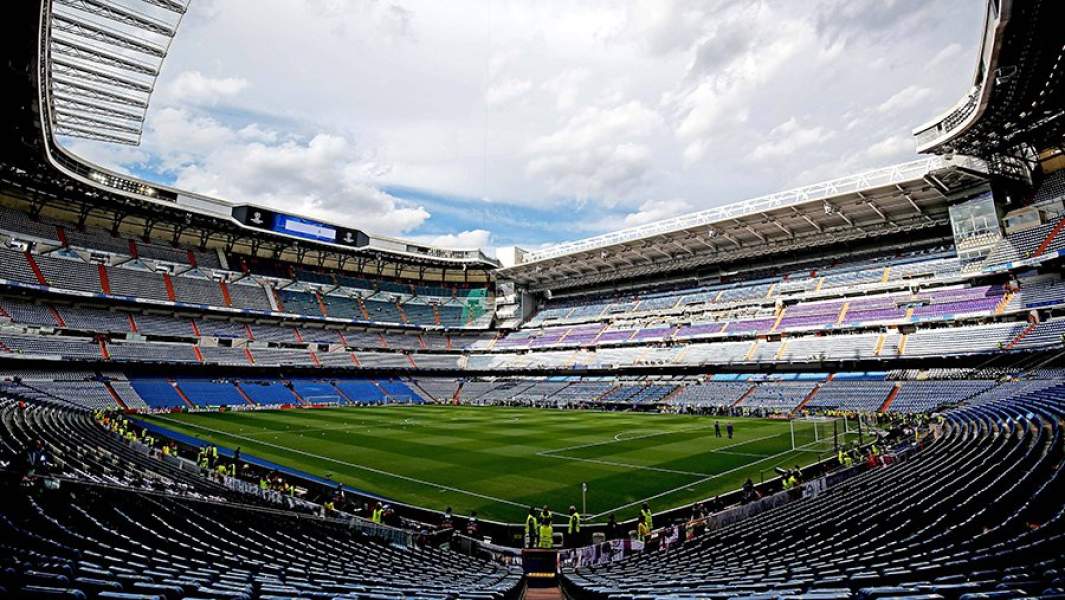 Домашний стадион мадридского «Реала» «Сантьяго Бернабеу»