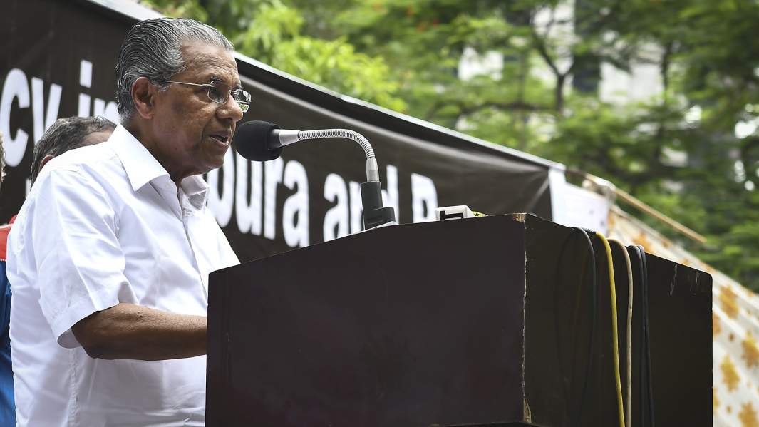 Пинарайи Виджайян, главный министр штата Керала