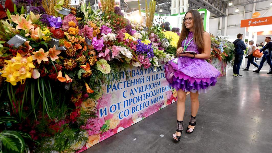 Международная выставка Flowers Expo 2018  в Москве