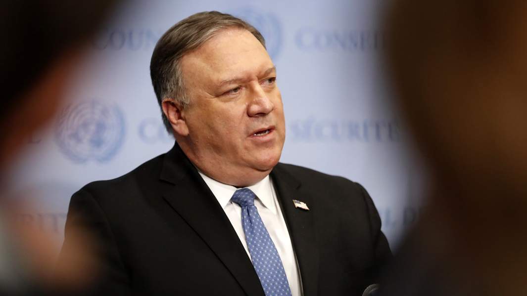 Госсекретарь США Майк Помпео
