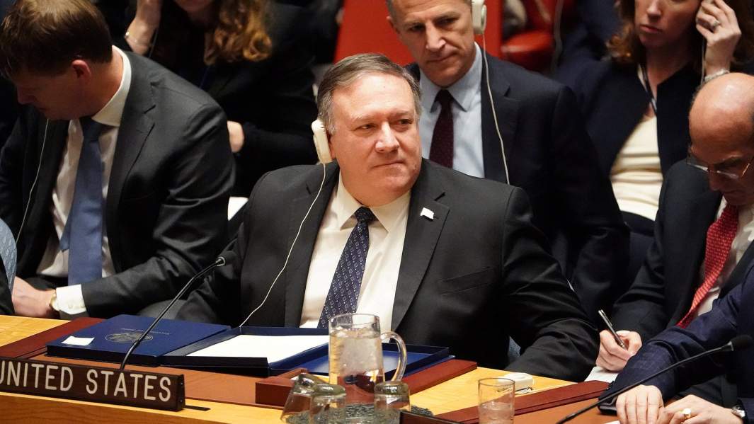 Государственный секретарь США Майк Помпео