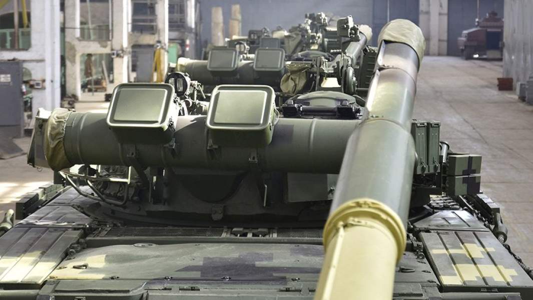 Танки Т-80 на Харьковском бронетанковом заводе