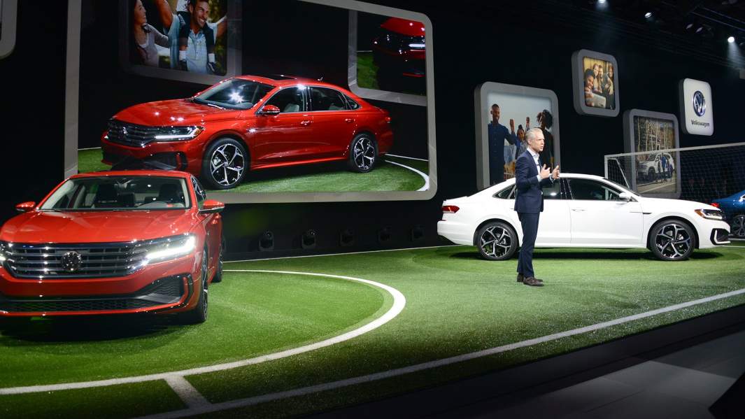 Презентация нового поколения седана Volkswagen Passat