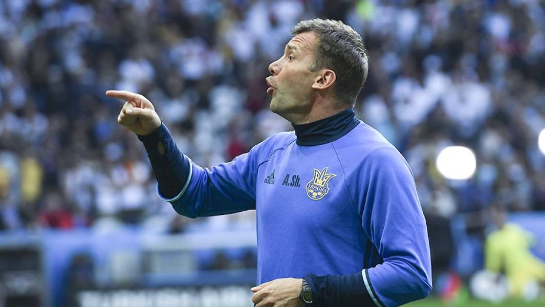 Главный тренер сборной Украины Андрей Шевченко