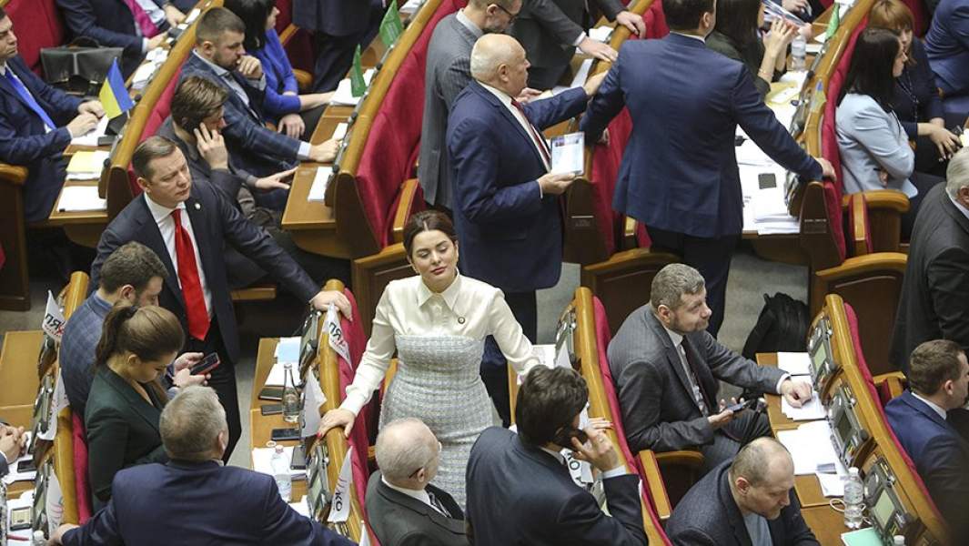 Заседание Верховной Рады