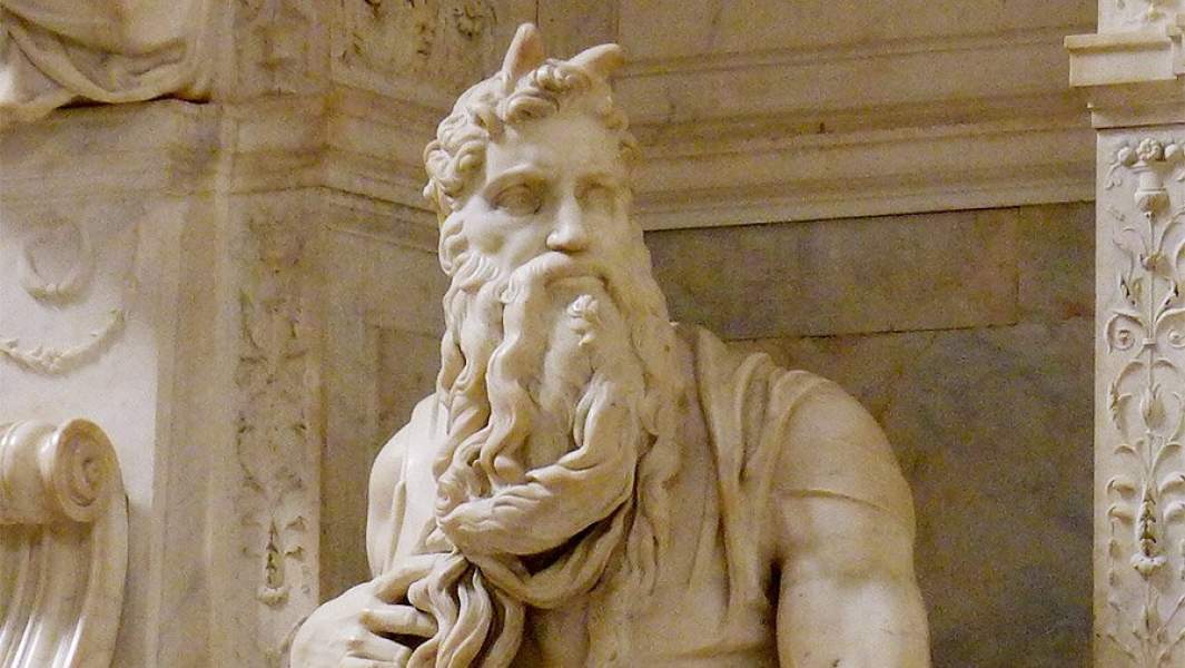 Статуя пророка Моисея работы Микеланджело