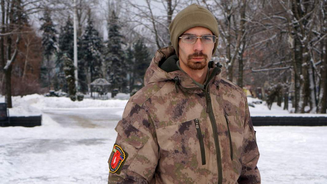 Дарко, доброволец из Сербии 