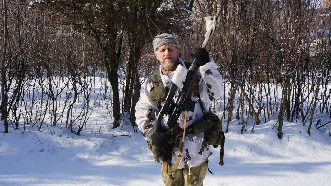 Эруан Кастель (позывной «Алавата»), снайпер бригады «Пятнашка», бывший капитан армии НАТО