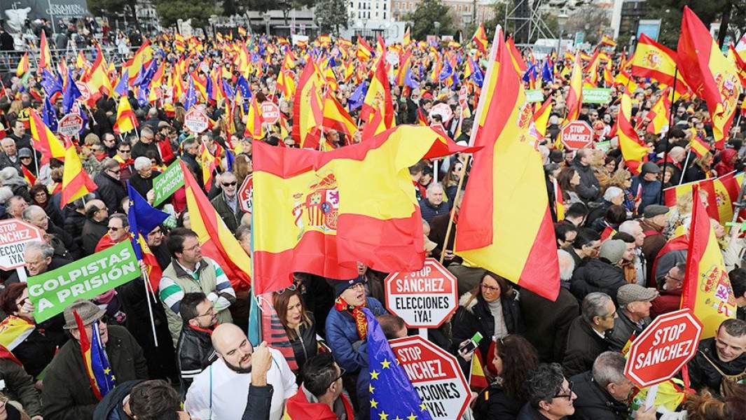 Митинг «За единство Испании»