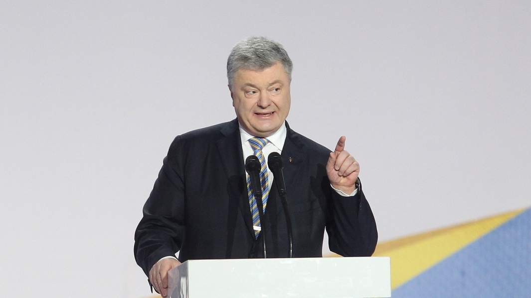 Кандидат в президенты Украины, действующий президент Петр Порошенко