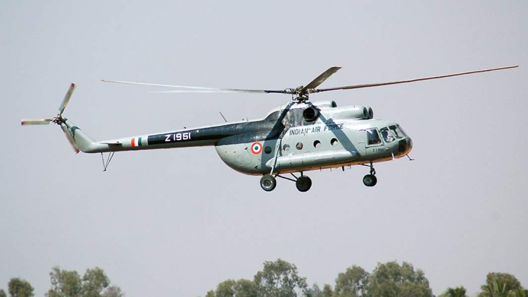 Многоцелевой вертолет Ми-8 ВВС Индии