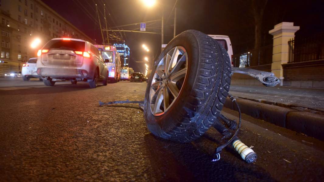 часть автомобиля после дтп