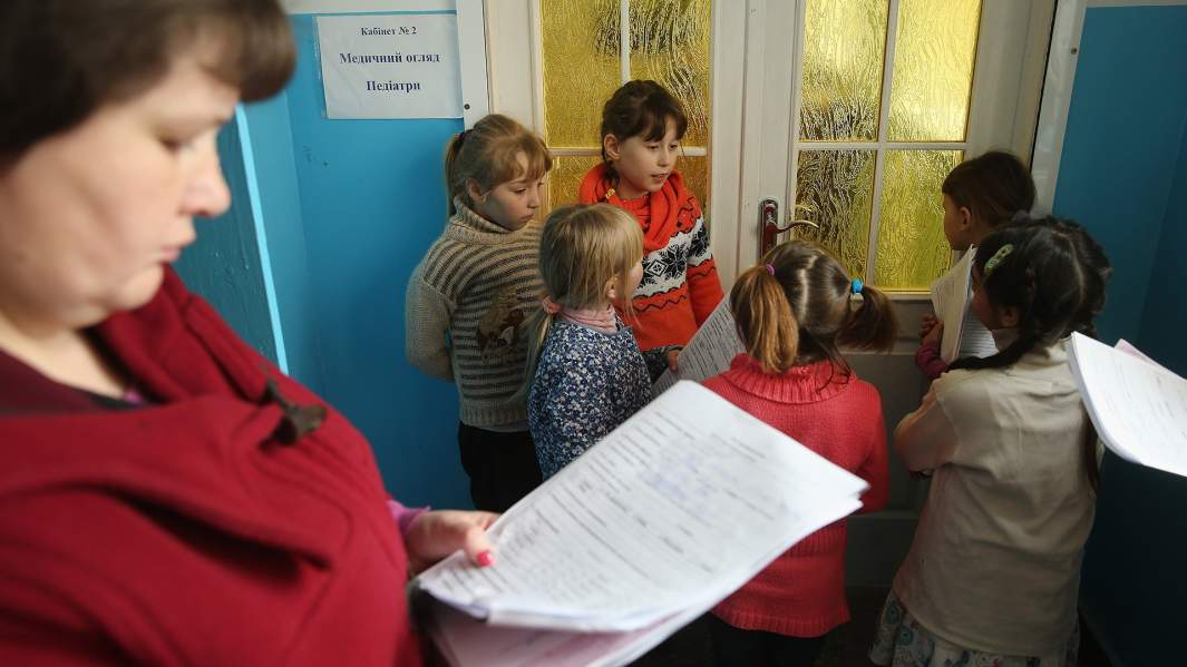 Украина, врачи