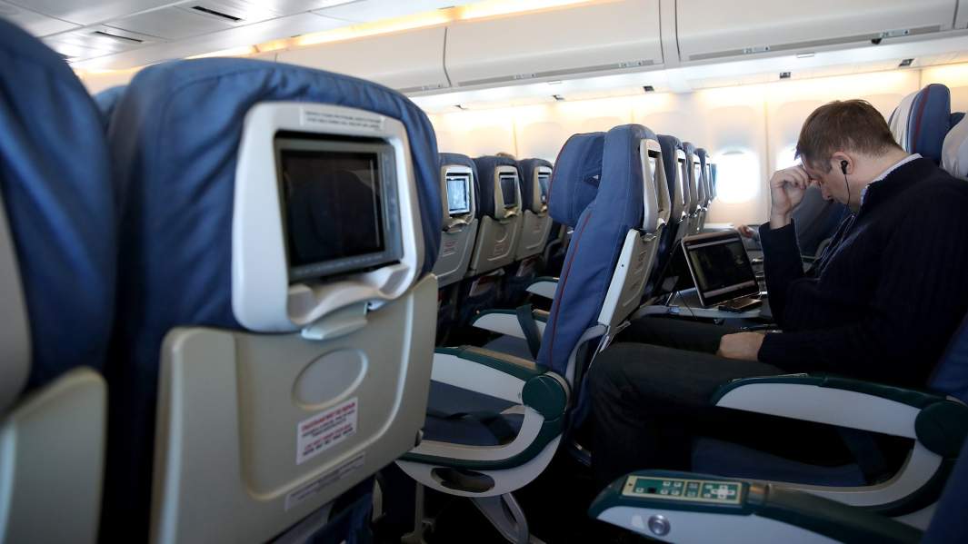 салон самолета