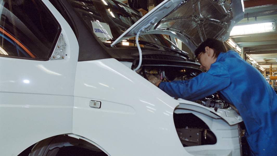 Цех сборки автомобиля «Газель»