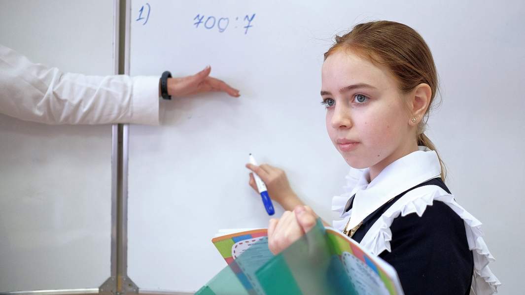 Школа, ученица