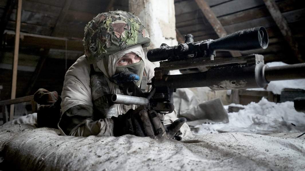 Поселок Донецкий, юг ЛНР