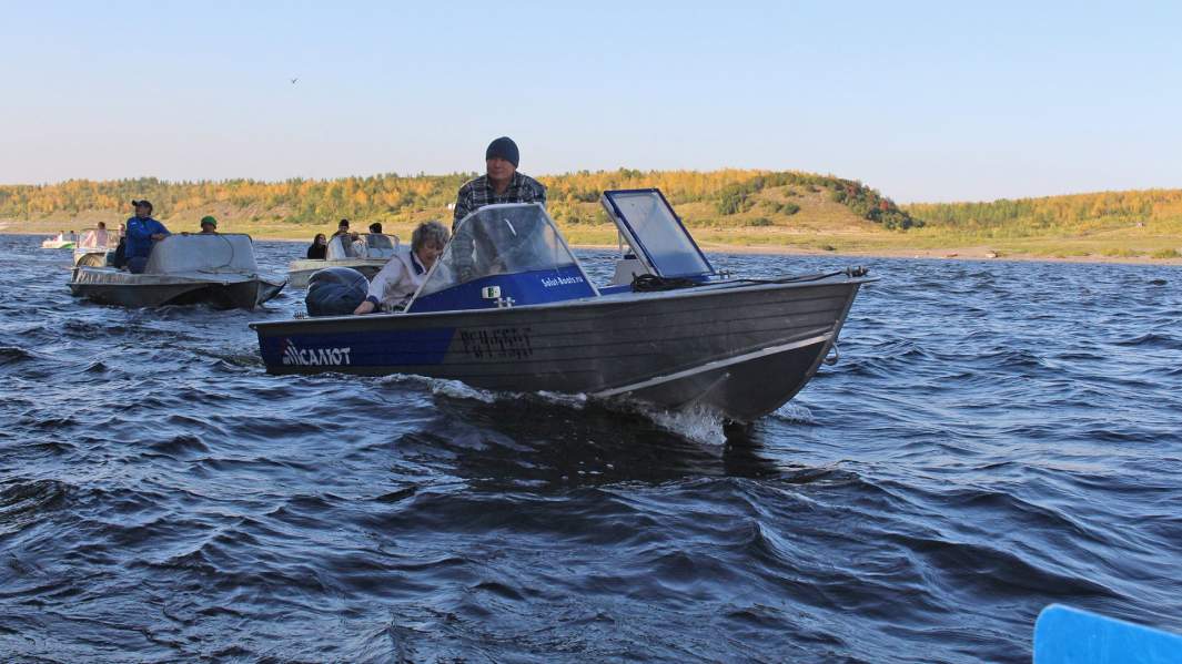 Енисей, Таймырский полуостров