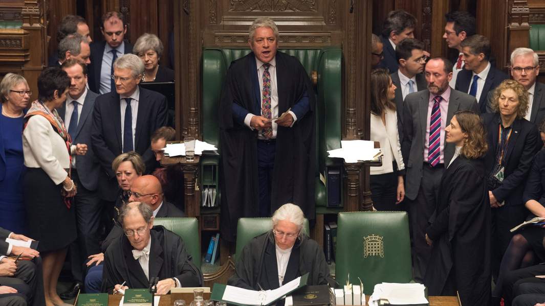 Выступление Джона Беркоу в парламенте 