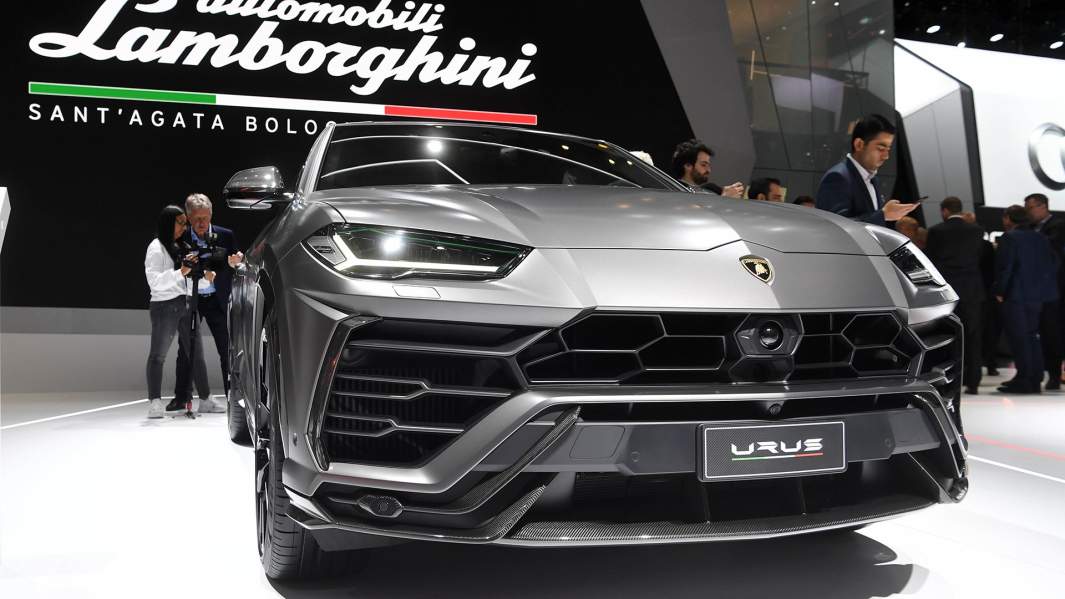 Lamborghini Urus на Международном женевском автосалоне