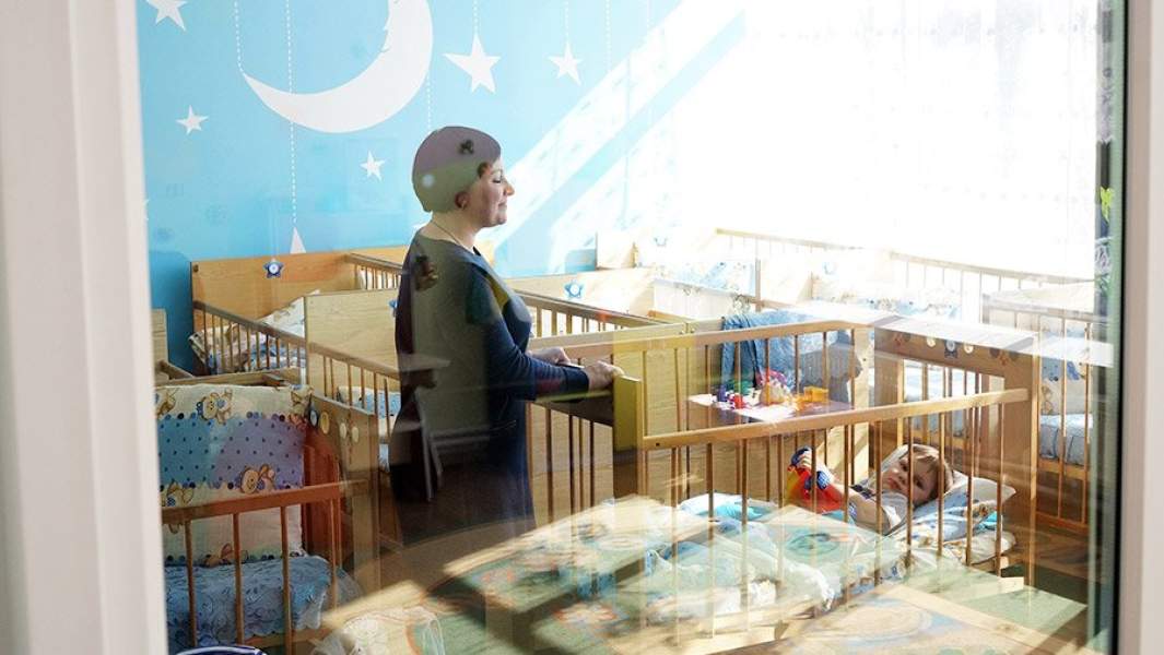 Младшая группа в детском саду «Звездочка» в Дебальцево