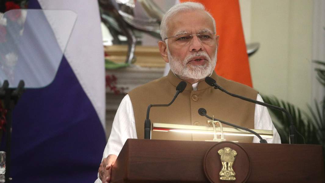 Нарендра Моди — индийский политический и государственный деятель, премьер-министр Индии с 26 мая 2014 года, лидер Бхаратия джаната парти