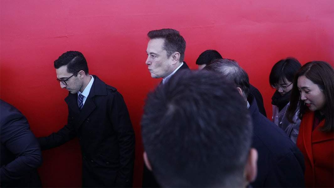 Илон Маск на открытии ГИгафабрики 3 в Китае