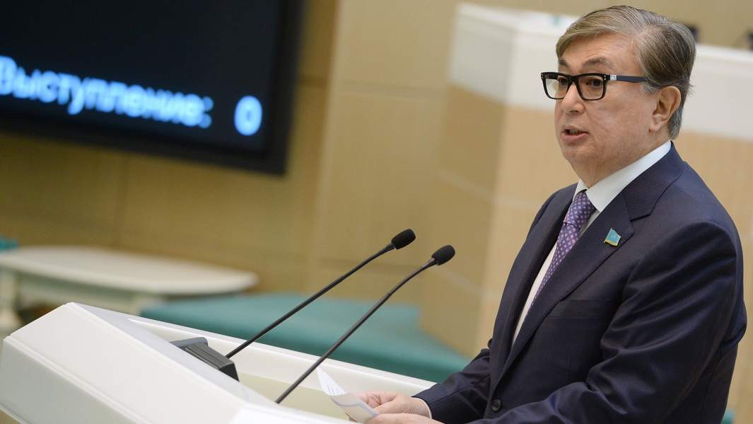 Исполняющий обязанности президента Казахстана Касым-Жомарт Токаев 