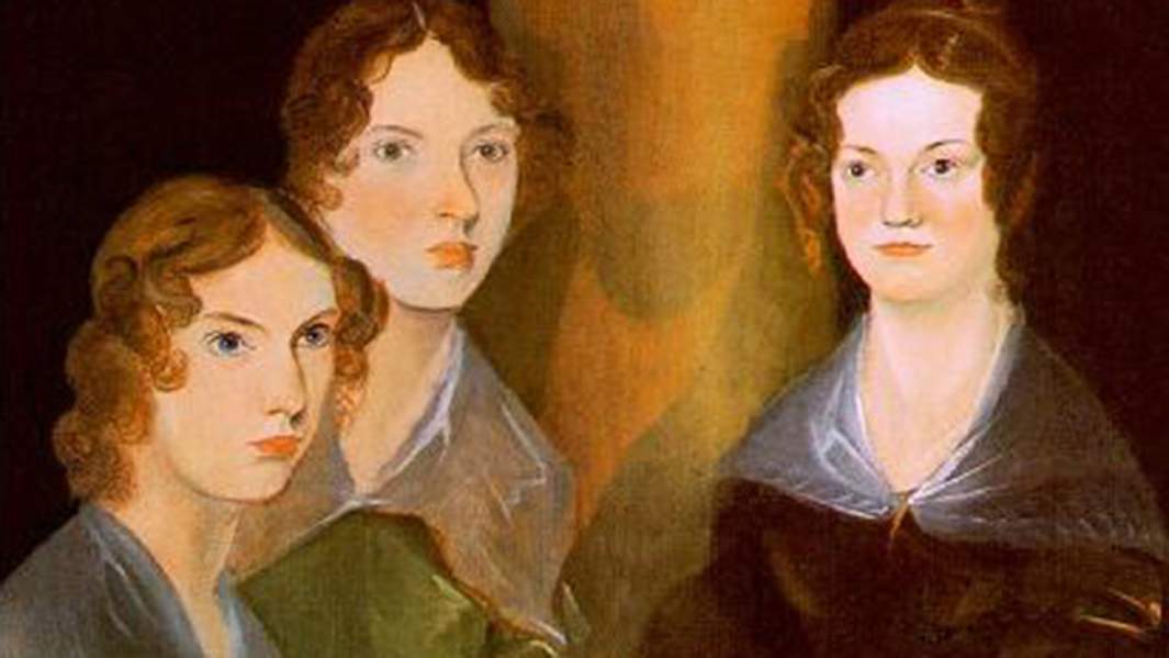 Совместный портрет сестёр Бронте, написанный их братом Бренуэллом, приблизительно в 1835 году
